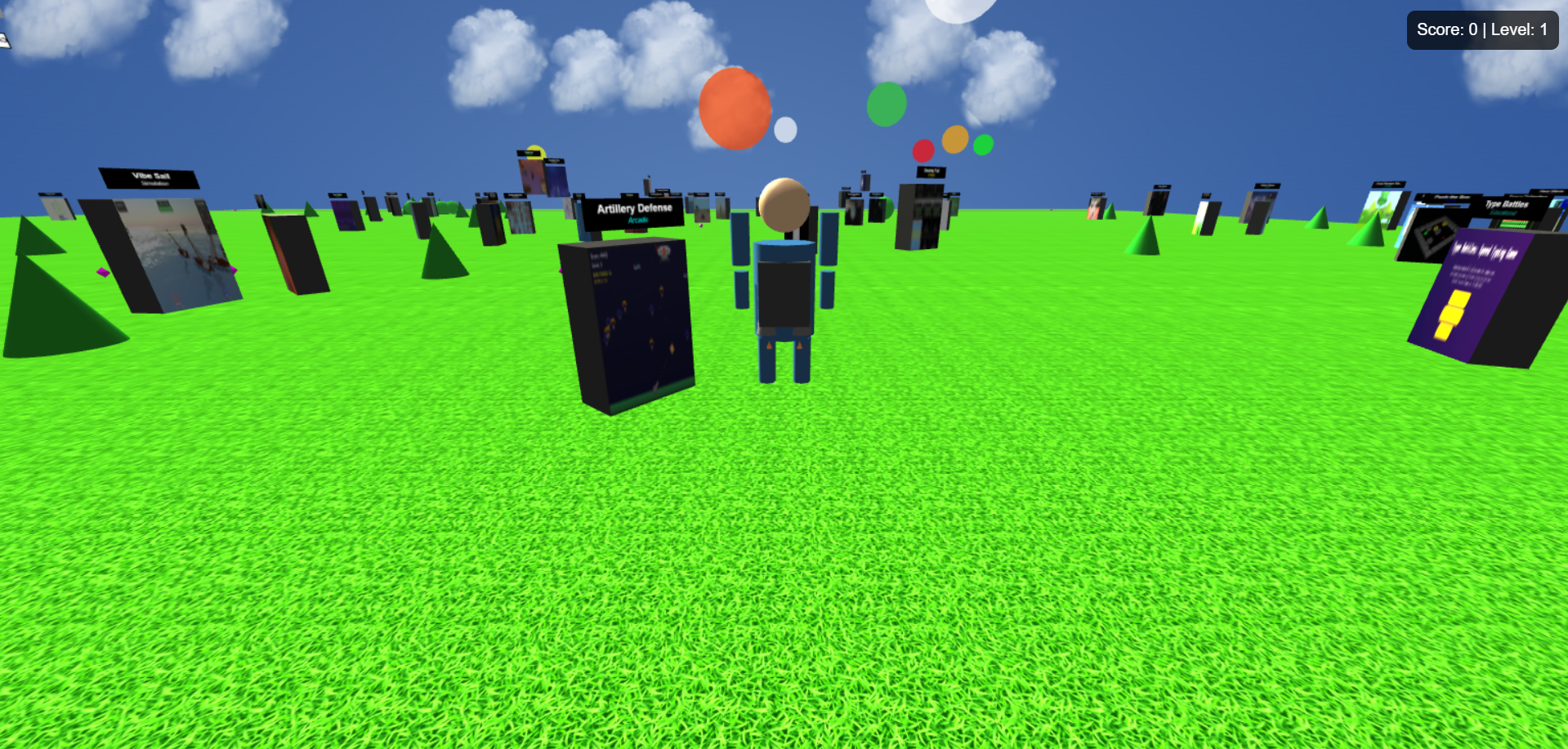 GameVerse, un juego vibe-coded que te lleva a otros juegos vibe-coded. Estoy viviendo en el futuro